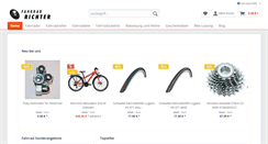 Desktop Screenshot of fahrrad-richter.de